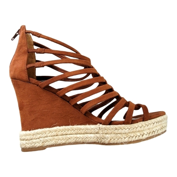 Carlos‎ Santana "CAMILLA" Strappy Wedge Sandals - Picture 13 of 13
